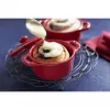 Staub Mini Cocotte pyöreä, 4 kpl - 200 ml, punainen