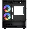 Micro/Mini-ITX-tietokonekotelo AEROCOOL Geh Viewport Mini-G-BK-v4 ARGB musta