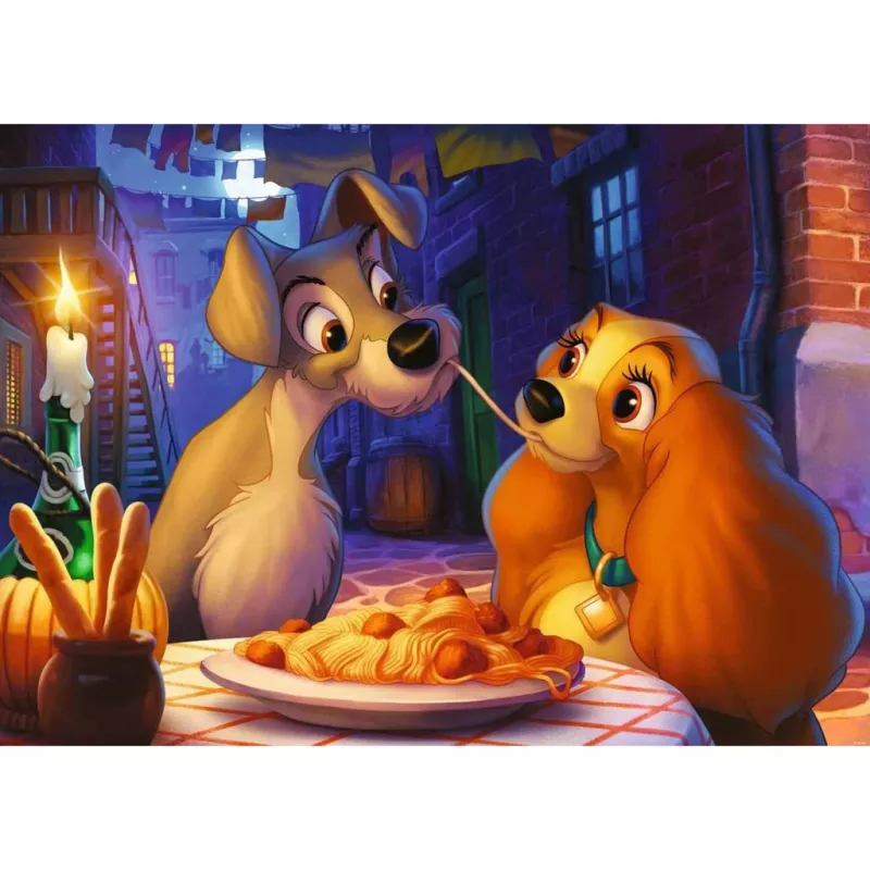 Palapeli Disney Collector's Edition - Lady and the Tramp (1000 palaa)