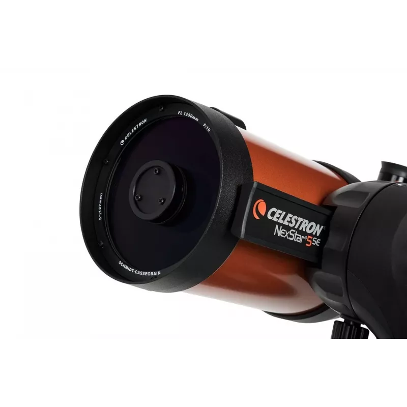 Celestron Nexstar 5SE katadioptrinen 295x musta, oranssi