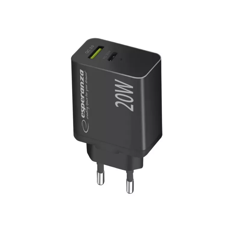 Esperanza EZC105K virtalähde 20W musta