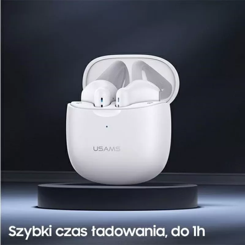 Bluetooth-kuulokkeet Usams TW S 5.0 IA Series valkoinen