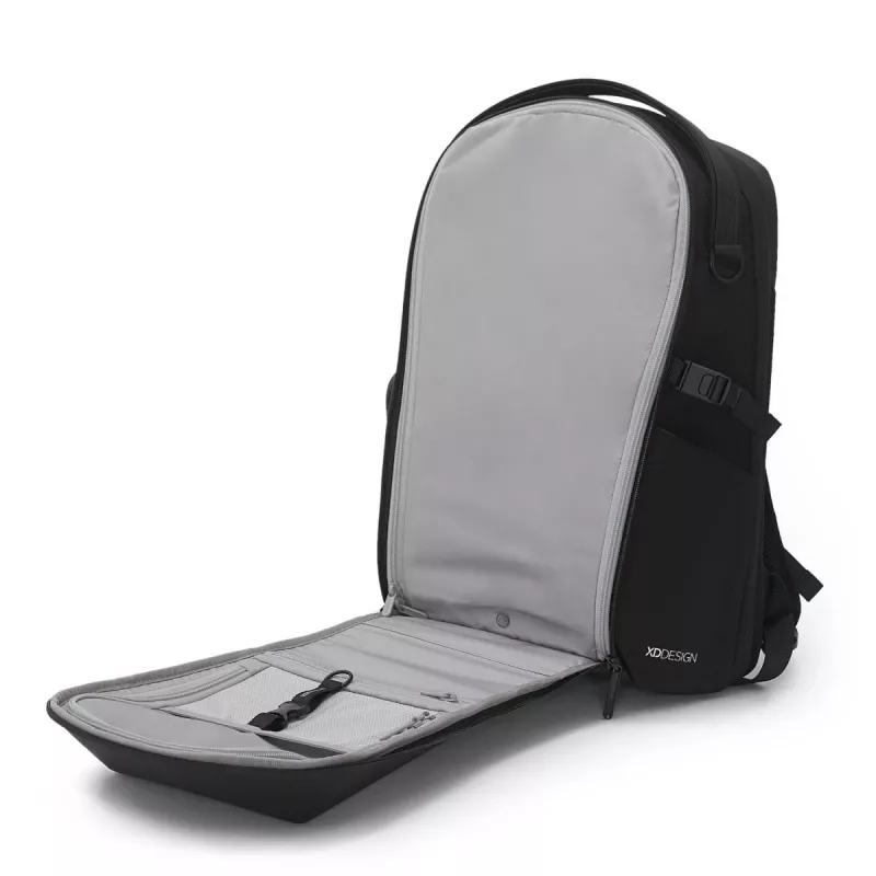 Reppu XDDESIGN Bizz musta — vedenpitävä, kevyt, malli P705.931