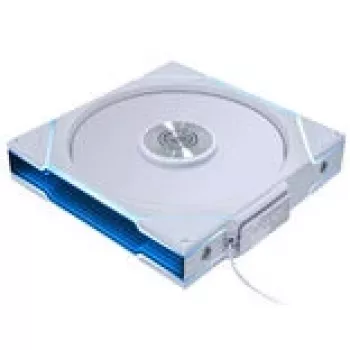 Lian Li UNI FAN TL140 Wireless 14RTL1W1W kotelotuuletin, Reverse Blade, ARGB, PWM, 140 mm, valkoinen