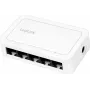 LogiLink verkkokytkin 5 x RJ45-porttia Gigabit muovikotelo valkoinen