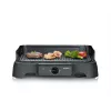 Severin PG 8595 pöytäsähkögrilli — 2000 W, suorakaiteen muotoinen grillipinta, musta