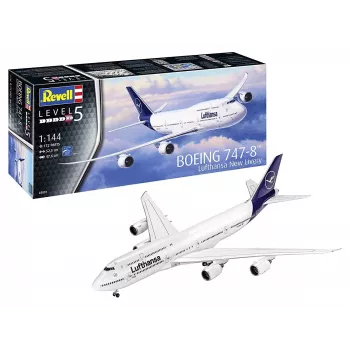 Lentokone Revell Boeing 747-8 Lufthansa New Livery