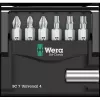Wera 7-osainen kärkisarja Bit-Check 7 Universal 4 05135810001 Phillips Phillips, Phillips Pozidriv, sisä-Torx (05135810001)