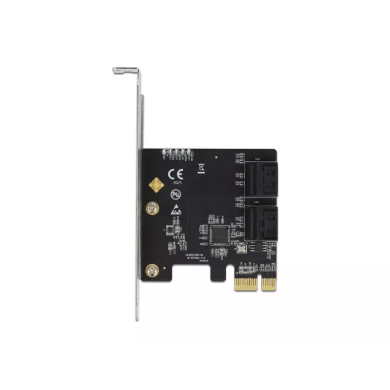 SATA PCI Express x1 -kortti DeLOCK 90010 Low-Profile-muototekijä
