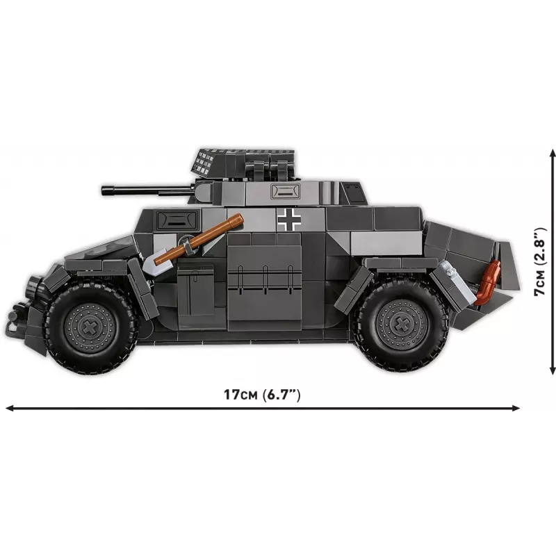 Cobi Blocks Sd.Kfz 222 rakennussarja COBI-2657 — 502 rakennuspalikkaa