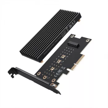 GRAUGEAR G-M2PCI01 sisäinen M.2-sovitin PCIe-liitin musta 128mm