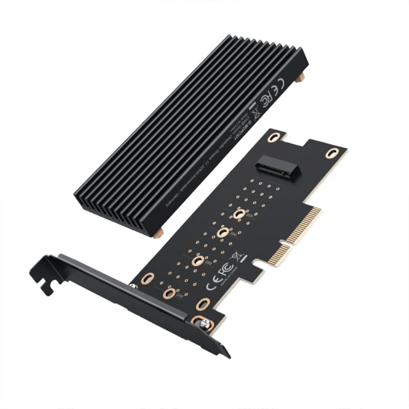 GRAUGEAR G-M2PCI01 sisäinen M.2-sovitin PCIe-liitin musta 128mm