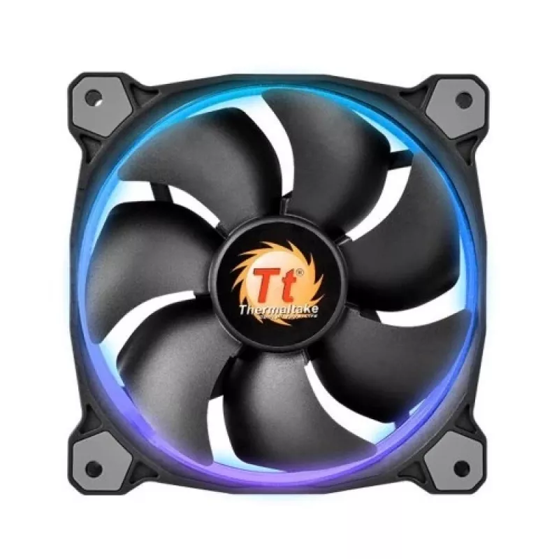 Thermaltake Riing 14 LED 256 Color CL-F043-PL14SW-B koteloiden tuulettimet 140 mm, 3 kpl, 600–1400 rpm, 4-pin