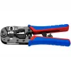 Knipex 97 51 13 kaapelipuristinpihdit musta, sininen, punainen