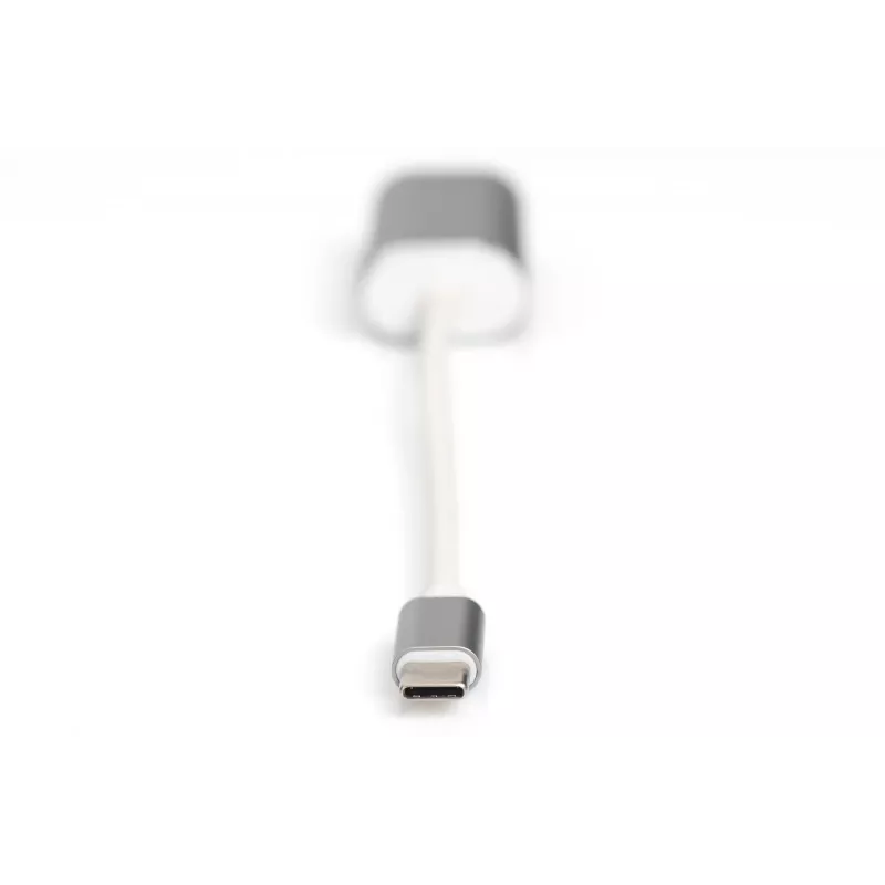 DIGITUS DA-70837 VGA-sovitin 1080p FHD – USB 3.0 Type-C, alumiini