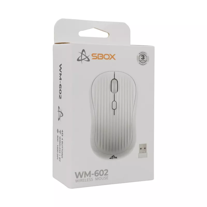 Sbox WM-602 valkoinen langaton