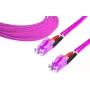 Lightwin korkealaatuinen duplex-kuitu-patchkaapeli - MM OM4 - LSH - LSH (LDP-50 LSH-LSH 1.0 OM4)