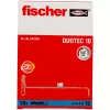 Fischer 537258 ruuvitulppa / seinätulppa 50 kpl ruuvi- ja tulppasarja 50 mm