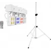 Näyttämön LED-valosarja EUROLITE KLS-180 valkoinen BS-2 kaiutintelineillä, valkoinen