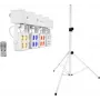 Näyttämön LED-valosarja EUROLITE KLS-180 valkoinen BS-2 kaiutintelineillä, valkoinen