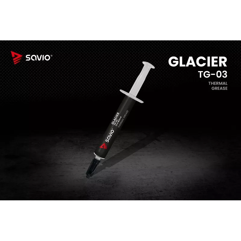 Lämpötahna SAVIO TG-03 13,5 W/m·K, 2 g — lämpötahna