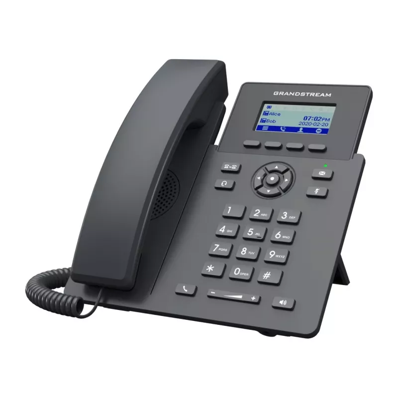 Grandstream Networks GRP2601P IP-puhelin musta 2 linjaa LCD