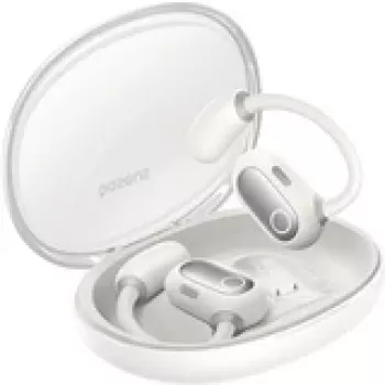 Open-Ear-TWS-korvanapit Baseus Eli Sport 1 valkoinen — Bluetooth 5.0, IPX4-roiskesuojaus