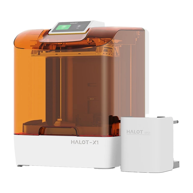Creality Halot X1 Combo LCD-hartsi-3D-tulostin, 16K Mono LCD, automaattinen hartsinsyöttöyksikkö