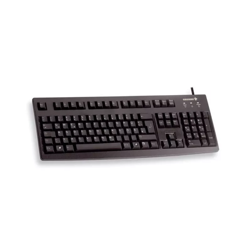 CHERRY G83-6104 näppäimistö yleiskäyttöön USB QWERTY US English musta