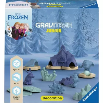 Ravensburger GraviTrax Junior laajennussarja Frozen Track 23861 – laajennussarja GraviTrax Junior kuularatasysteemiin