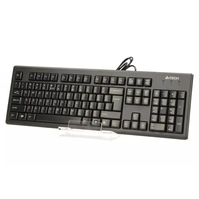 A4Tech KR-83 näppäimistö USB musta
