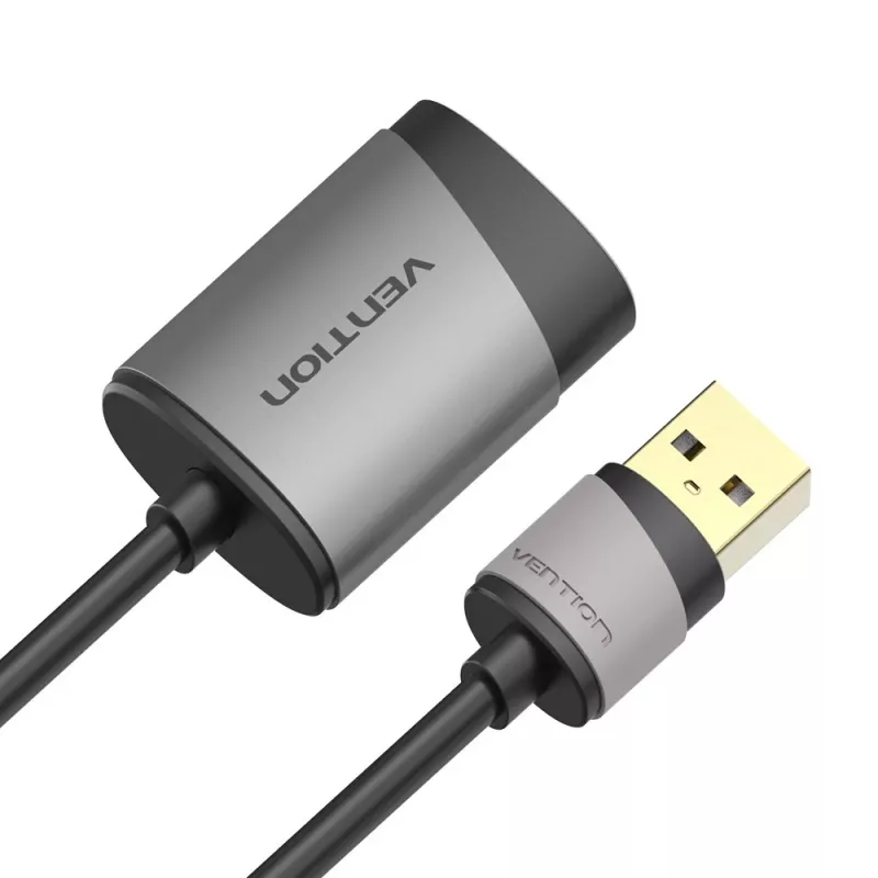 Vention USB-ulkoinen äänikortti 0,15M harmaa metalli Type