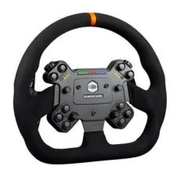 Simucube Valo GT-23 SC3 Simracing-ratti, 320 mm halkaisija, GT-muotoilu, SC3-pikakiinnitys – musta, mokkanahka