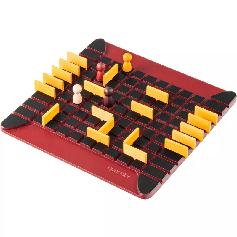 Asmodee Quoridor strategialautapeli, 2–4 pelaajaa, 8+ vuotta, 15 min