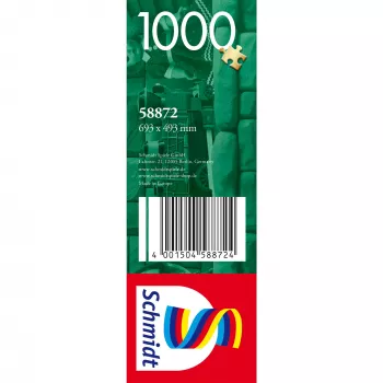 Schmidt Spiele 58872 palapeli – 1000 osaa, jouluaihe, yli 12-vuotiaille