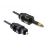 Toslink-audiokaapeli DeLOCK 82876 2m Mini-TOSLINK musta