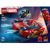 LEGO MARVEL 76336 Spider-Man-auto vs. Venomized Wolverine