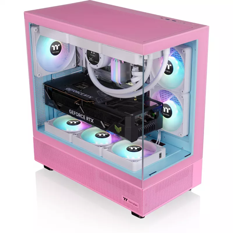 Thermaltake View 270 Plus TG ARGB Bubble Pink - kotelo - ATX - Midi/Mini Tower - ATX