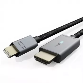 Mini DisplayPort - HDMI -kaapeli CABLETIME 1 m, 4K@30Hz, passiivinen sovitinkaapeli