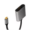 LogiLink CUA0102 USB 3.2 Gen1 Type-C - DisplayPort-kaapeli 0,15 m musta