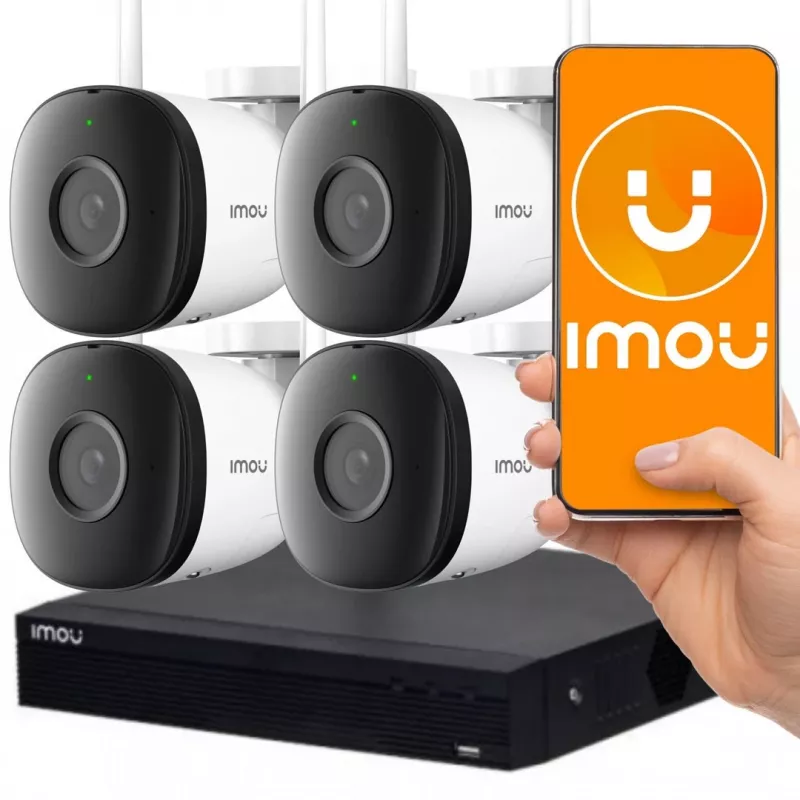 Valvontakamera IMOU WRL CAMERA SECURITY KIT NVR1104HS-W-S2 4-F22