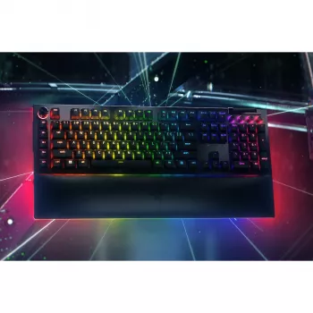 Razer BlackWidow V4 Pro näppäimistö pelikäyttöön USB QWERTZ saksa musta