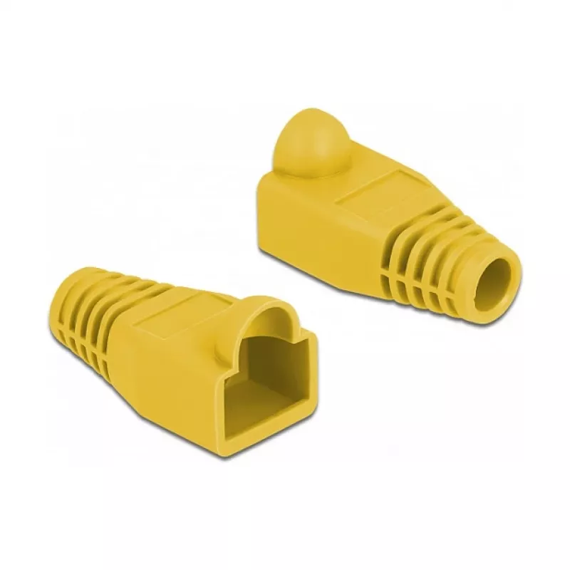 Vedonpoisto RJ45-liittimille DeLOCK 86723 keltainen 20 kpl