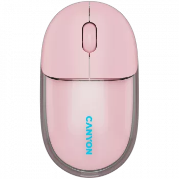 CANYON hiiri OnClick 24 BT/langaton läpinäkyvä/pinkki