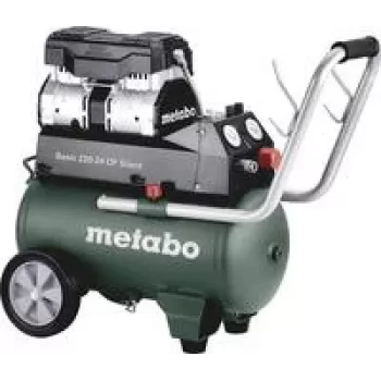 Metabo Basic 220-24 OF Silent paineil makompressori — 24 L säiliö, öljytön, malli 601593000