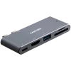 CANYON keskitin DS-5 5in1 Thunderbolt 3 4K Space Grey