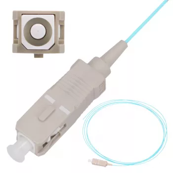 Extralink SC/UPC pigtail monimuoto OM3 50/125 µm 2 m FTTH, Easy Strip