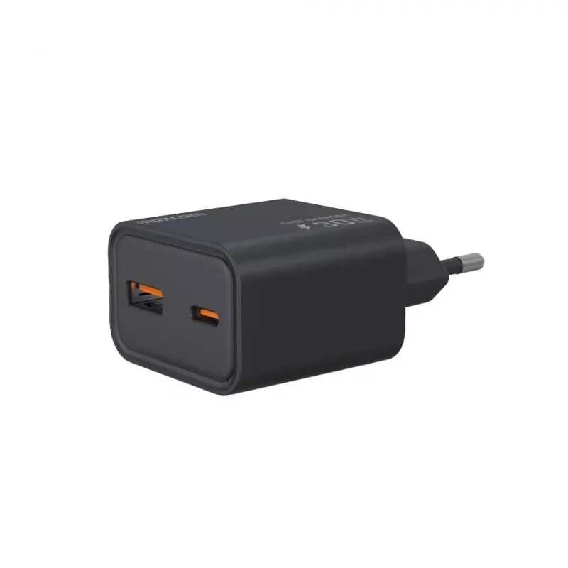 Virtalähde USB A+C 30W EU
