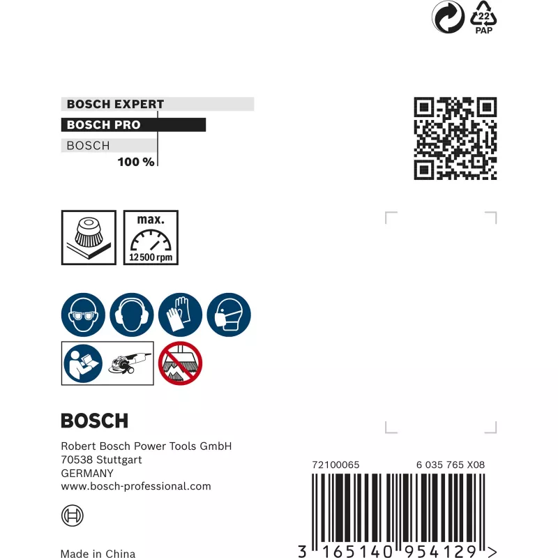 Bosch 2 608 620 726 kulmahiomakoneen lisävaruste kuppiharja