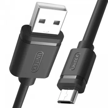 Unitek kaapeli USB2.0 AM-microUSB BM, 2,0m; Y-C455GBK